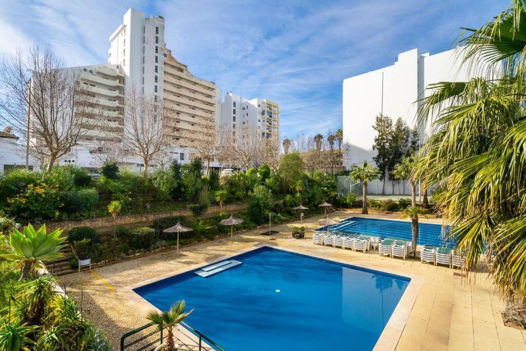 Praia Da Rocha, 4G Jardins Da Rocha, Sunny Studio, Air Conditioning, Two Pools, Internet, Parking, By Ig Portimao Ngoại thất bức ảnh
