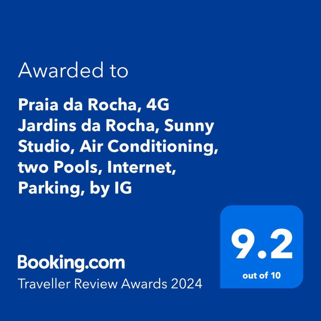 Praia Da Rocha, 4G Jardins Da Rocha, Sunny Studio, Air Conditioning, Two Pools, Internet, Parking, By Ig Portimao Ngoại thất bức ảnh